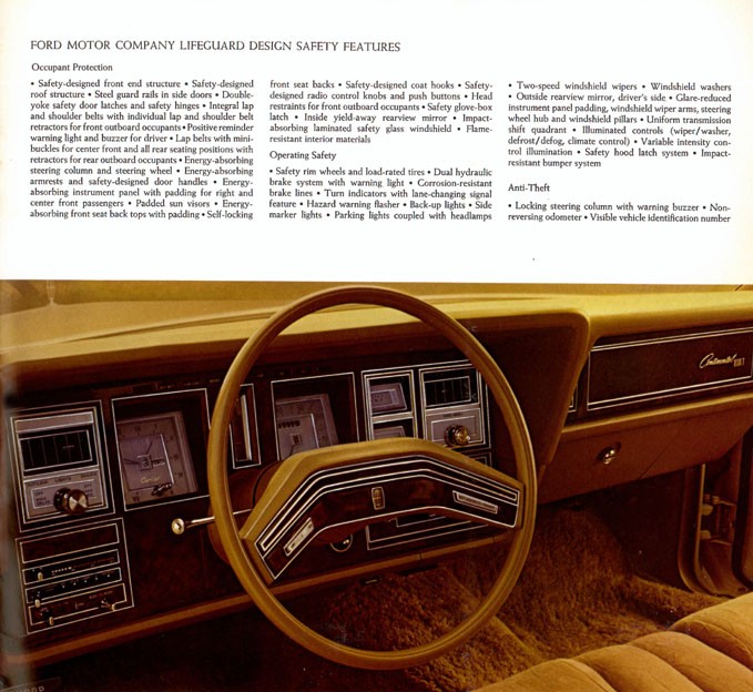 1977 Lincoln Continental Mark V Brochure Page 17